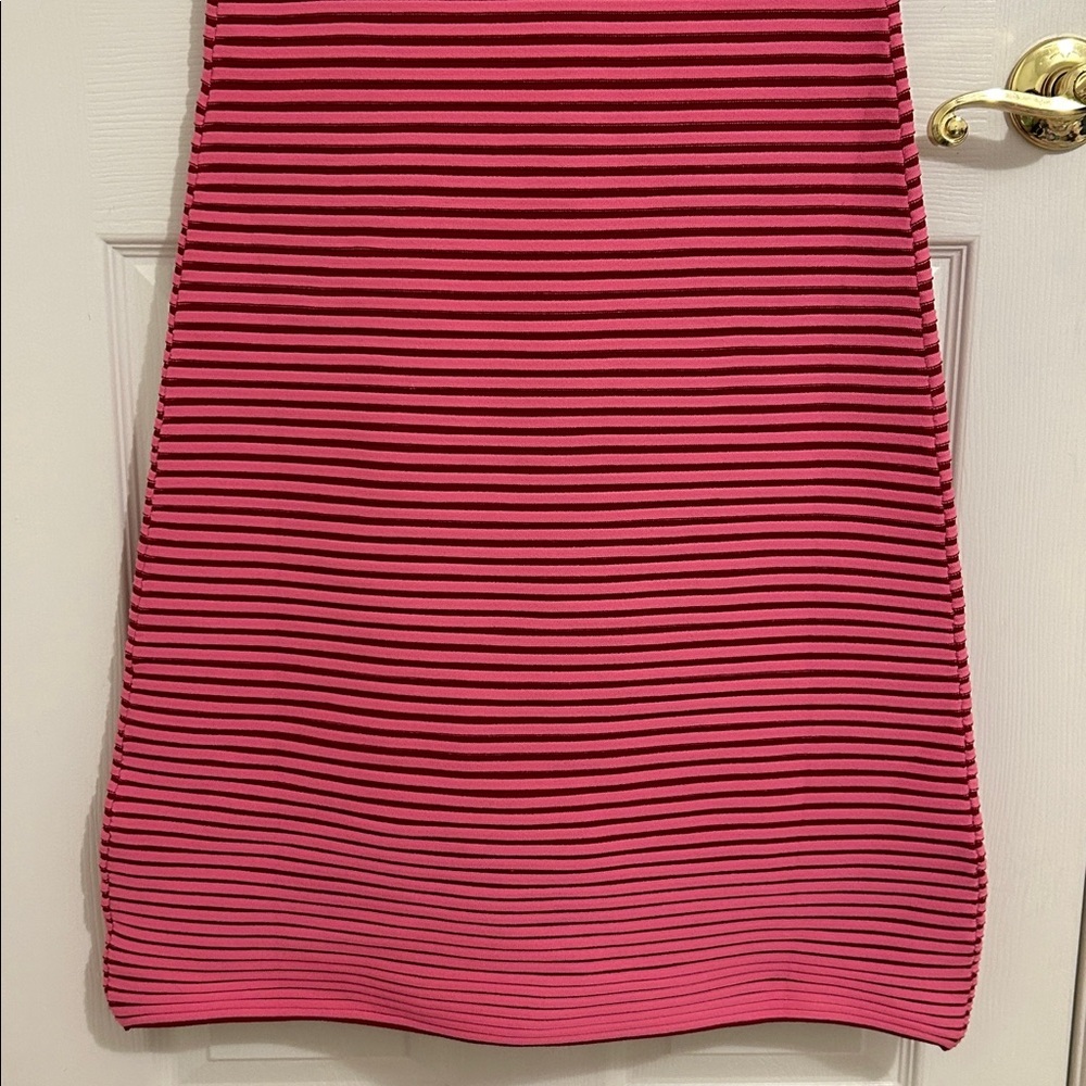 The Wolf Gang Sunmor Knit Maxi Dress In Candy Stripe NWT Size Medium Bodycon - Picture 11 of 15
